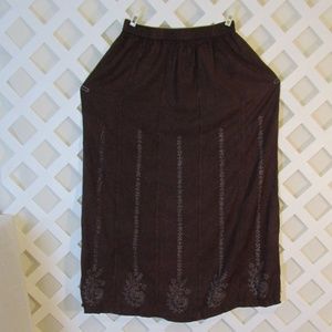 SACRED TREADS SKIRT Size M/L-PMSTML